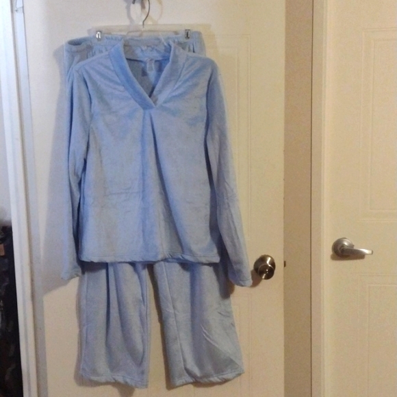 JK intimates 2 piece lounge pajama set women's XL EUC - Picture 1 of 8